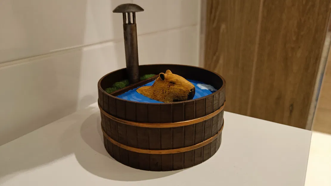 Capybara Tắm - Image 1