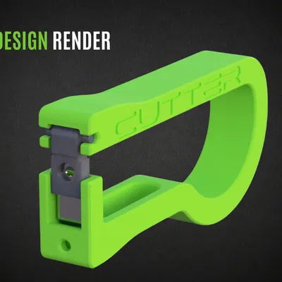 Dao Cắt Sợi Nhựa Chế Từ Phụ Tùng Máy In Bambulab