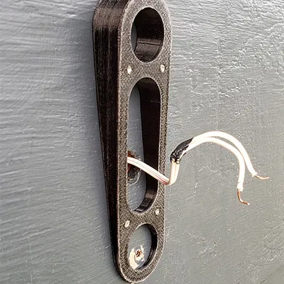 Giá Gắn Chuông Cửa Arlo Lên Vách Gỗ