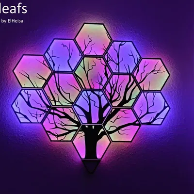 Hexagonal Nanoleaf - Hexaleaf phiên bản tự làm