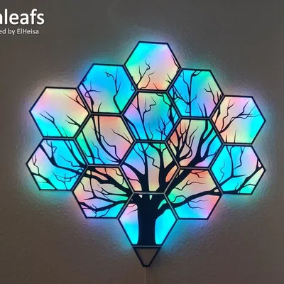 Hexagonal Nanoleaf - Hexaleaf phiên bản tự làm