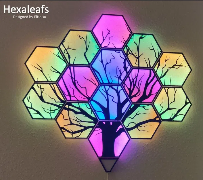 Hexagonal Nanoleaf - Hexaleaf phiên bản tự làm - Image 4