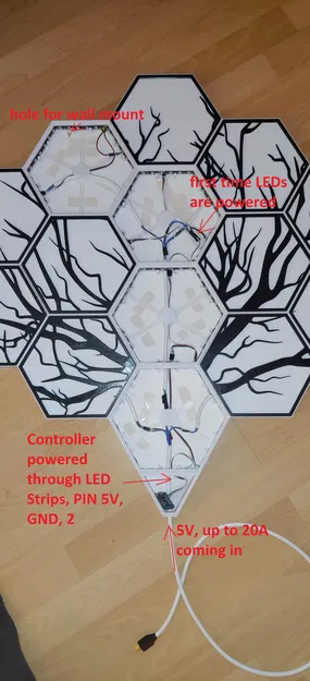 Hexagonal Nanoleaf - Hexaleaf phiên bản tự làm - Image 34