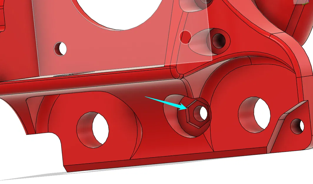 Adapter Truy Động Trực Tiếp Cho Ender 3 V2 (Motor Pancake) - Image 1
