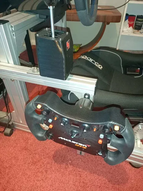 Giá Đỡ Vô Lăng Fanatec - Giá Đỡ Đa Năng Cho SimRig 8020 Hoặc Treo Tường - Image 5