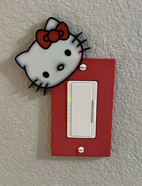 Nắp Công Tắc / Ổ Cắm Hello Kitty Decora - Image 1