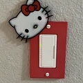 Nắp Công Tắc / Ổ Cắm Hello Kitty Decora - Thumbnail 1