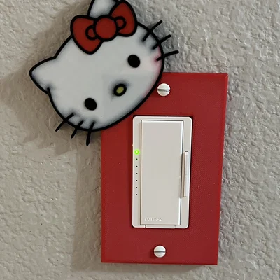 Nắp Công Tắc / Ổ Cắm Hello Kitty Decora