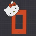 Nắp Công Tắc / Ổ Cắm Hello Kitty Decora - Thumbnail 2