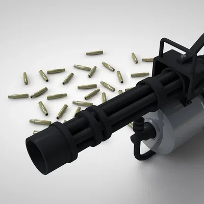 Mô Hình Minigun Ngầu
