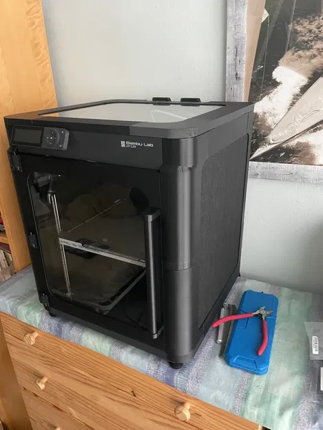 Cửa mica 3/16 inch, Nắp trên và Tay cầm - Image 1