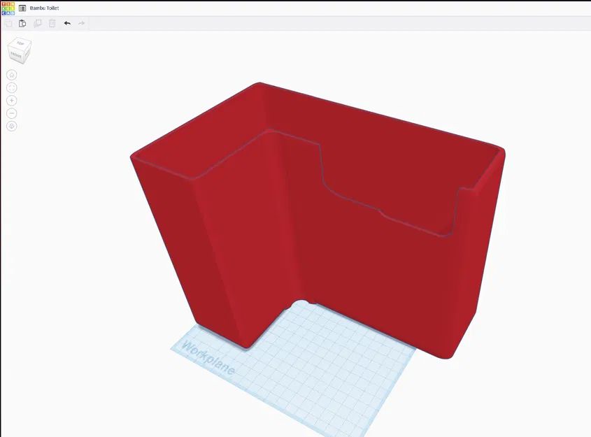 Bambu Toiletv2 - Hộp hứng phân máy in Bambu X1 Carbon - Image 1