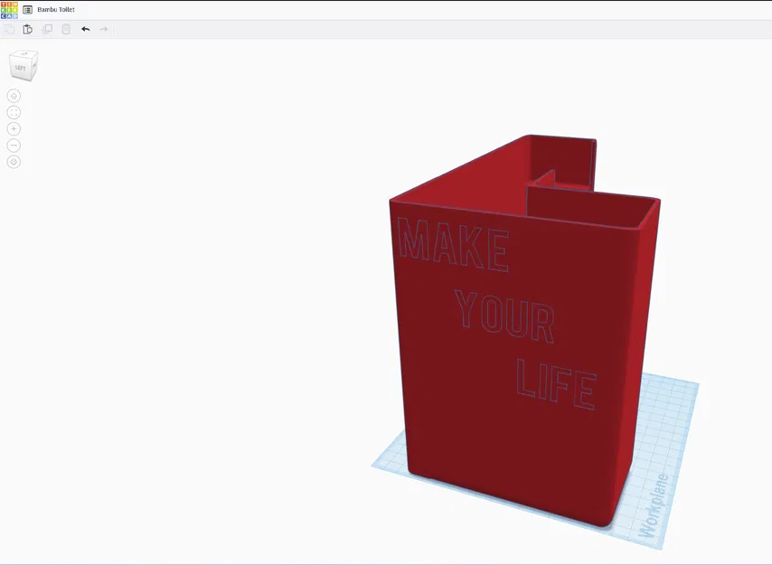 Bambu Toiletv2 - Hộp hứng phân máy in Bambu X1 Carbon - Image 2