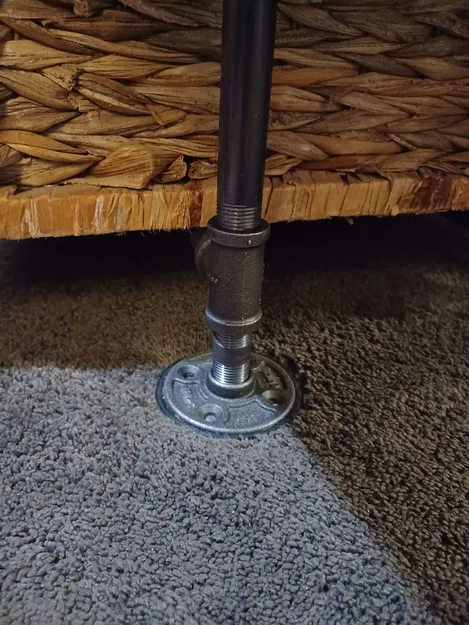 Chân trượt cho bàn cà phê ống kim loại - Image 1