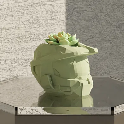 Chậu Cây "Master Chief" Từ Halo