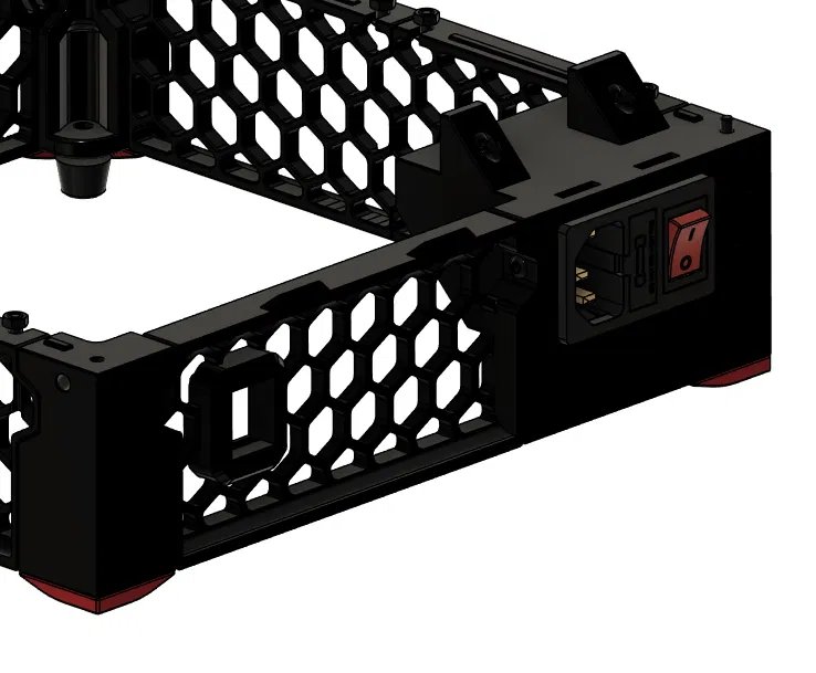 Chân Váy Sau Lớn Keystone Cho Voron 0.2 - Image 1