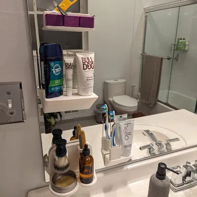 Kệ "nổi" bằng giác hút cho Phòng tắm, Nhà bếp và hơn thế nữa