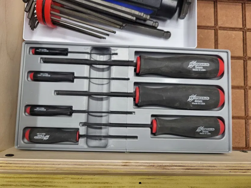 Khay Gridfinity cho Tuốc Nơ Vít Lục Giác Bondhus - Image 1