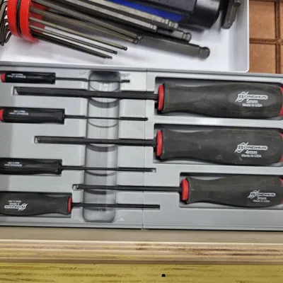 Khay Gridfinity cho Tuốc Nơ Vít Lục Giác Bondhus