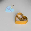 Khuôn Cắt Đất Sét STL Hoa Tai Tình Yêu Valentine - Thumbnail 4
