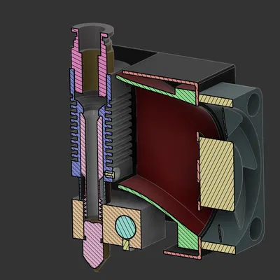 Ống dẫn tản nhiệt cho quạt gắn ngoài trên Ender 3