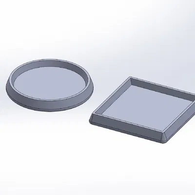 Đế Lót Chân Bàn Ghế Nhiều Hình Dạng và Kích Cỡ