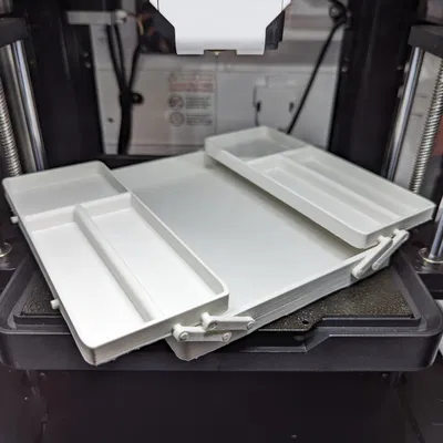 Hộp đựng dao kéo có thể gập ra