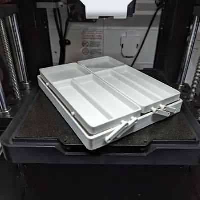 Hộp đựng dao kéo có thể gập ra