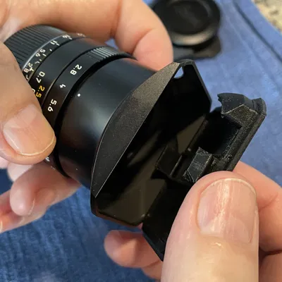 Chụp nắp loa che nắng cho ống kính Leica Elmarit-M 28mm và Summicron-M 35mm