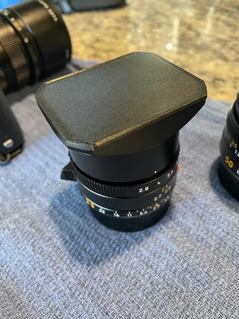 Chụp nắp loa che nắng cho ống kính Leica Elmarit-M 28mm và Summicron-M 35mm - Image 2