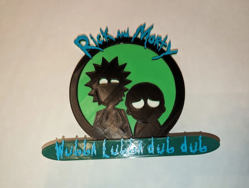 Kệ Đựng Biển Báo Rick and Morty - Image 3