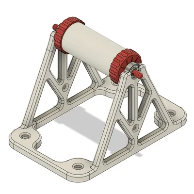 Giá Đỡ Cuộn Dây In 3D Bằng Bi Lăn