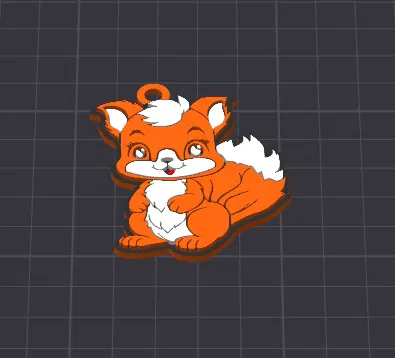 Móc khóa/Mặt dây chuyền sóc Cindy siêu cưng - Image 1