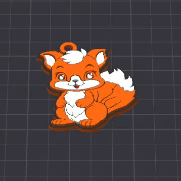 Móc khóa/Mặt dây chuyền sóc Cindy siêu cưng