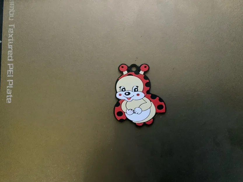 Móc khóa/Mặt dây chuyền bọ rùa Laura dễ thương - Image 2