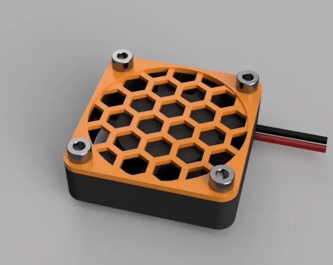 Chụp Quạt 4010 Kiểu Tổ Ong - Image 2