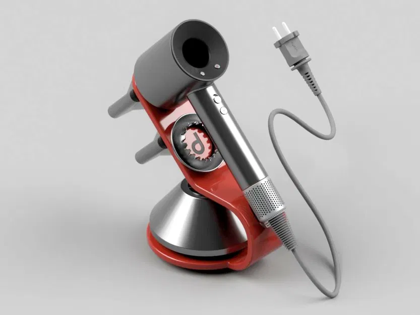 Giá Đỡ Máy Sấy Tóc Dyson Supersonic Có Chỗ Cất Phụ Kiện - Image 2