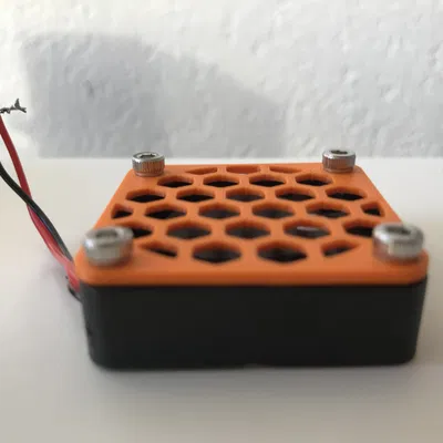 Chụp Quạt 4010 Kiểu Tổ Ong