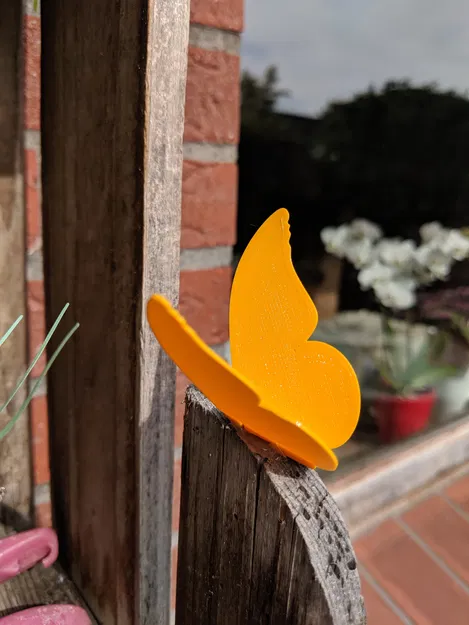 Bướm có bản lề sống - (Dán lên tường/vật thể) - Image 2