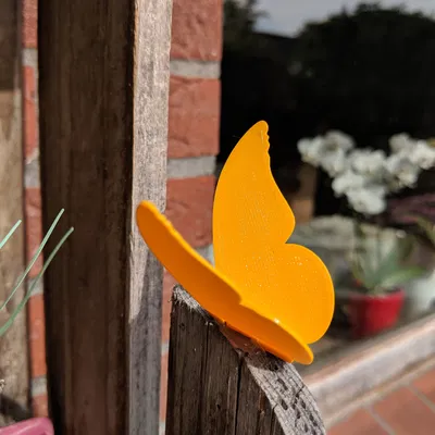 Bướm có bản lề sống - (Dán lên tường/vật thể)