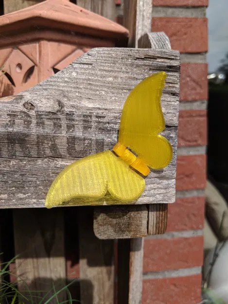 Bướm có bản lề sống - (Dán lên tường/vật thể) - Image 3