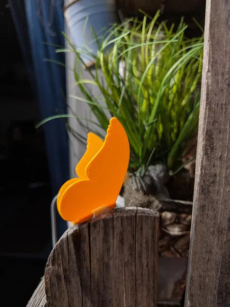 Bướm có bản lề sống - (Dán lên tường/vật thể) - Image 4