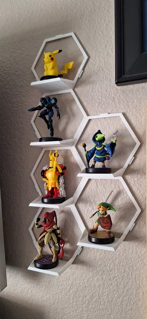 Kệ Lục Giác Lồng Vào Nhau Có Khớp Nối Ẩn - Image 1