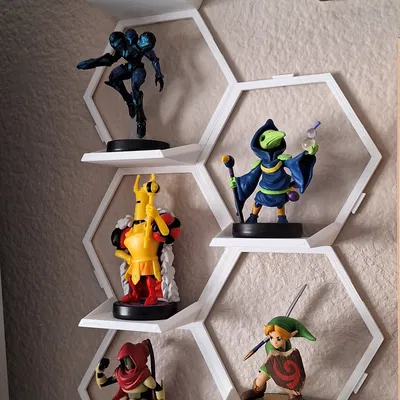 Kệ Lục Giác Lồng Vào Nhau Có Khớp Nối Ẩn