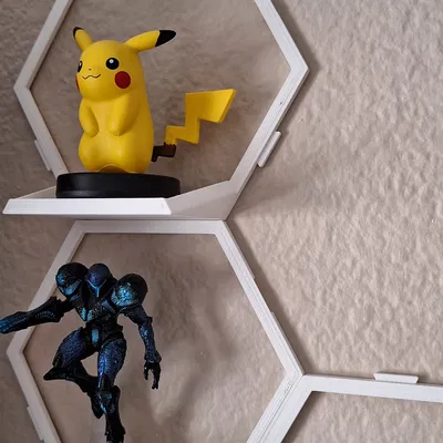 Kệ Lục Giác Lồng Vào Nhau Có Khớp Nối Ẩn