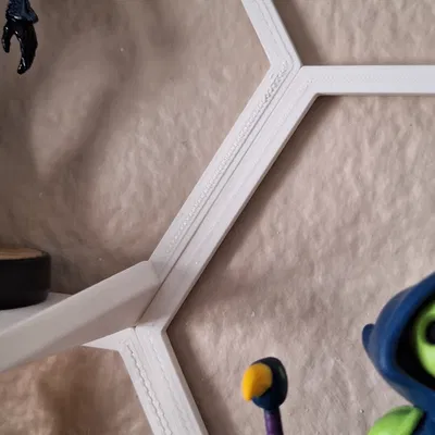 Kệ Lục Giác Lồng Vào Nhau Có Khớp Nối Ẩn