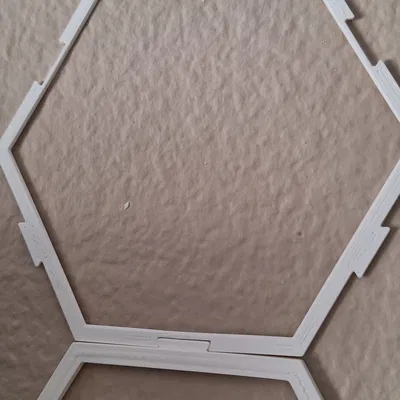 Kệ Lục Giác Lồng Vào Nhau Có Khớp Nối Ẩn