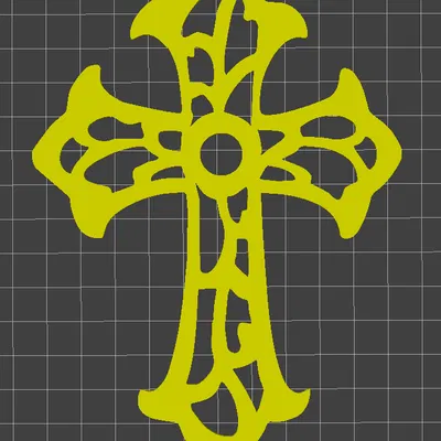 Chữ Thập "Fancy Cross" Treo Tường Nghệ Thuật