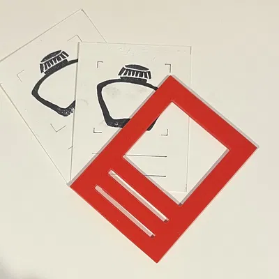 Khuôn Mẫu/Stencil Thẻ Thử Mực