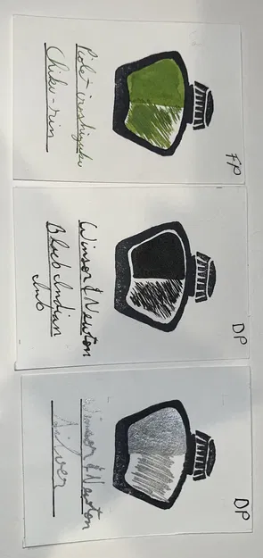 Khuôn Mẫu/Stencil Thẻ Thử Mực - Image 9